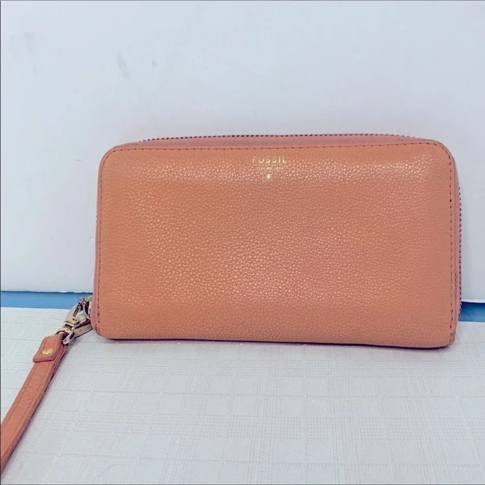 Fossil Sydney zip phone wallet